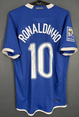 RONALDINHO #10 MEN'S BRAZIL BRASIL 2006/2008 FOOTBALL SOCCER SHIRT