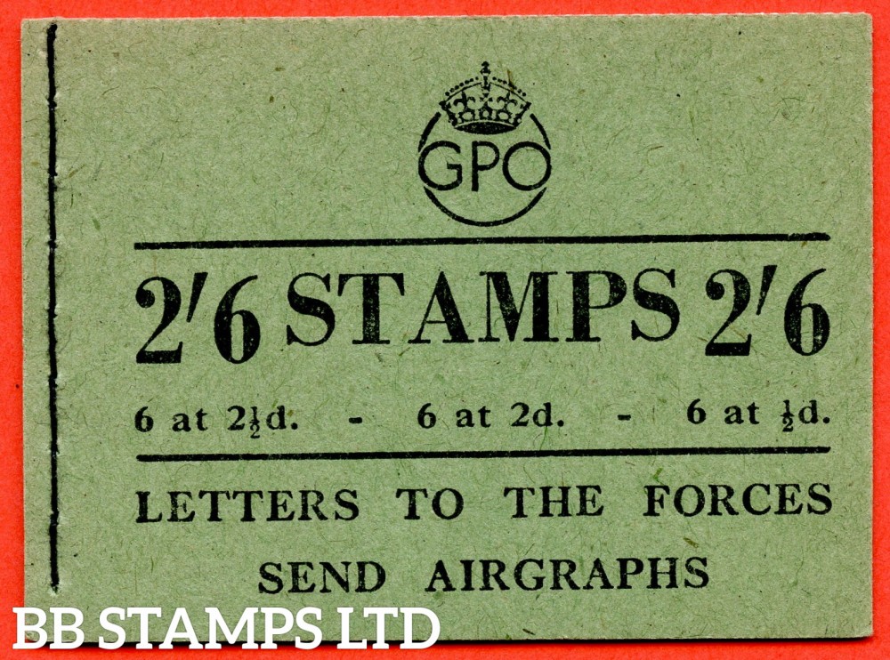 SG. BD18 (20). 2/6 - A very fine complete George VI booklet Containing St B57547