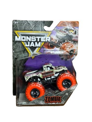 2026 Spin Master Monster Jam Zombie Spooky Collection 1:64 Orange NIB