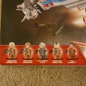 LEGO Star Wars Resistance Bomber 75188 The Last Jedi 780 Pieces Ages 9-14