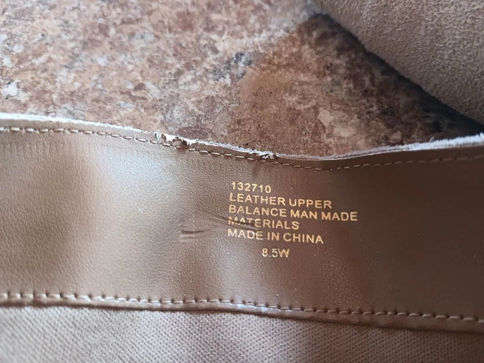 Botas de mujer 8,5 W de gamuza holgadas fruncidas pantorrilla tostadas Foto 4 de 4