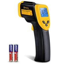 Etekcity Infrared Thermometer Laser Temperature Gun 774, Food Thermometer-Yellow