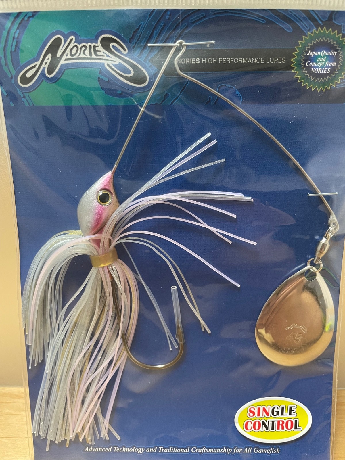 NORIES Spinnerbait 2set Single Control 5/8oz Fishing lure NEW Norio Tanabe Japan - Image 3