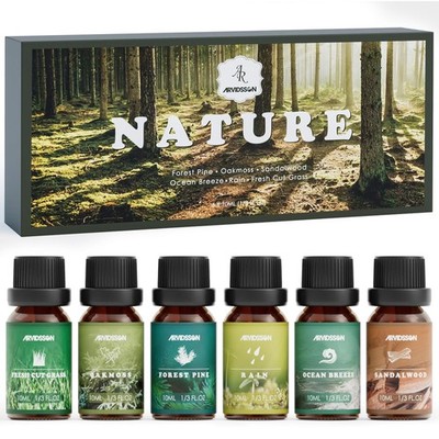 Nature Essential Oils Set, ARVIDSSON Natural Fragrance Oils for Candle Making...