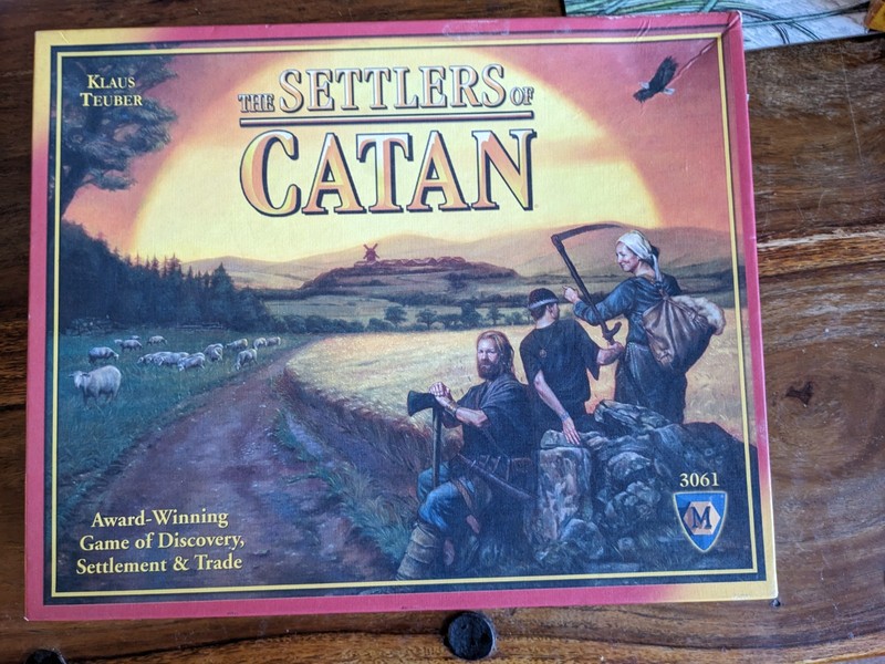 Settlers of Catan Board Game Tabletop Strategy Game Family Games