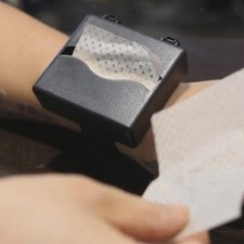 180Pcs Perm Papers Hair Perming Papers with Wrist Perm Paper Holder for Salon