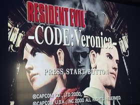 Dreamcast - Resident Evil -- CODE: Veronica Sega Tested Working Complete #1008