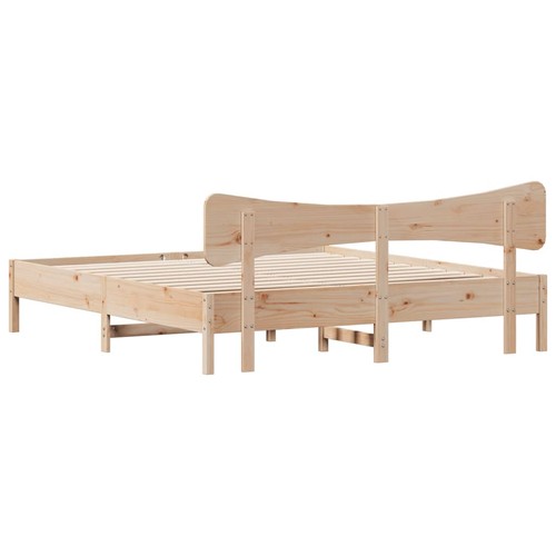 Massivholzbett | Doppelbett | Bettgestell | Holzbett | Plattformbett | 160 x 200 - Bild 8 von 43
