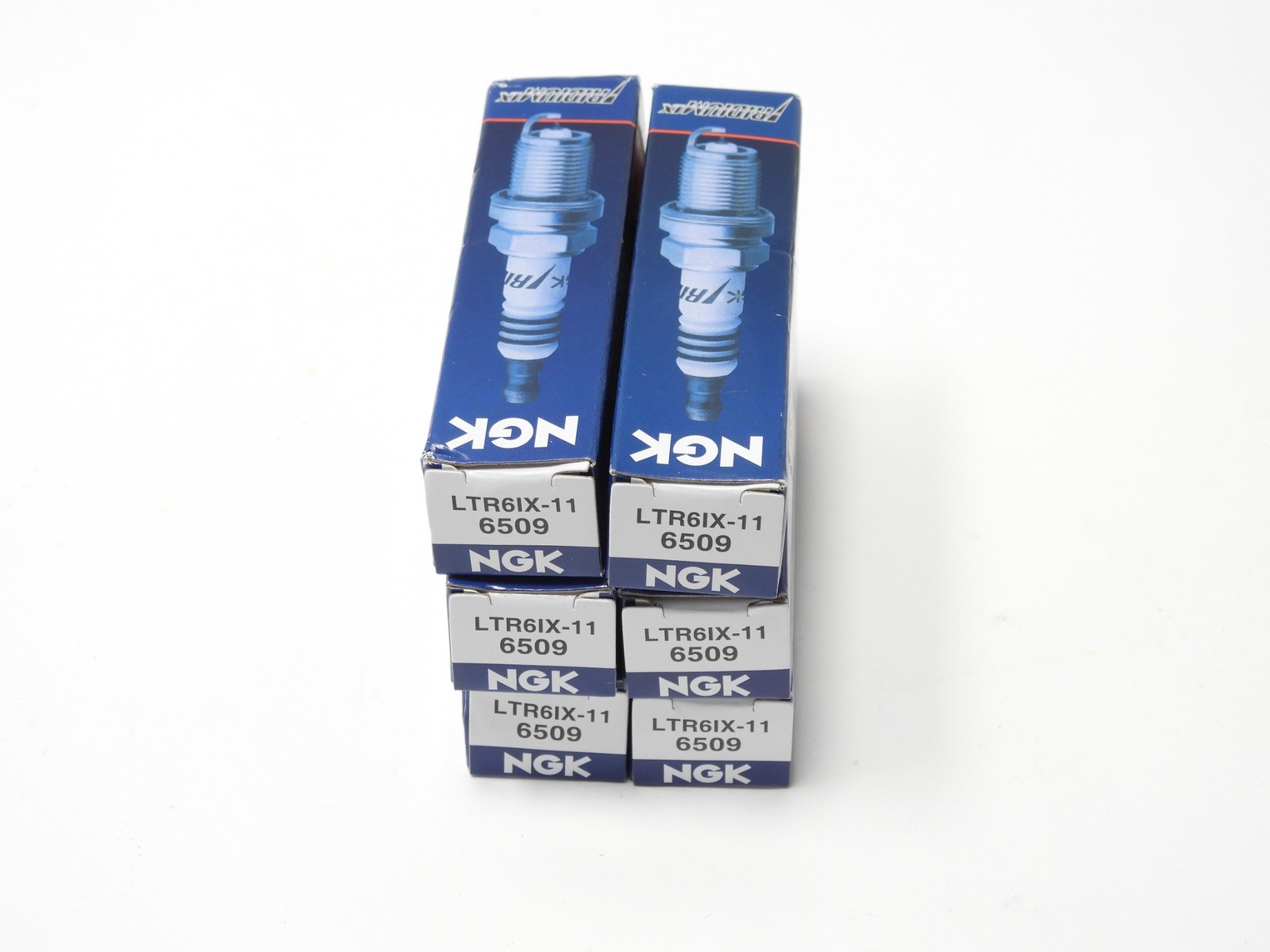 6 Pc NGK LTR6IX-11 6509 Iridium Spark Plugs Genuine
