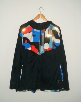 NWOT XXL Nike Men's Repel Air Hola Lou Windrunner Jacket Black