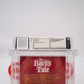 NES Nintendo Game THE BARD'S TALE - WATA GRADED 8.5 B+ NEW & Sealed with H-Seam!