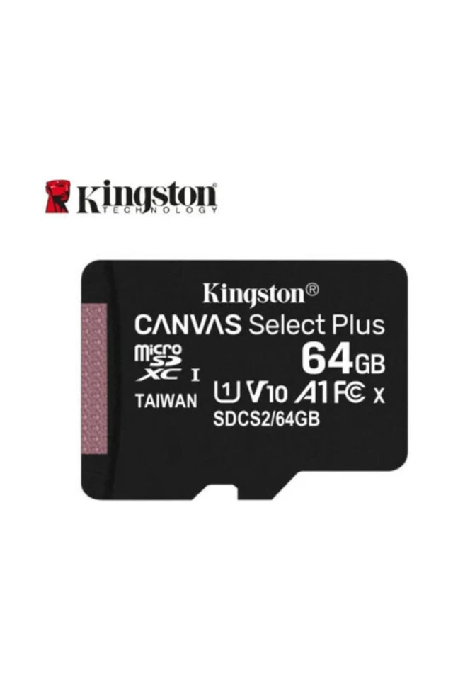 Kingston Canvas Select Plus 64Gb Microsd Card Class 10 Uhs I Waterproof Durable - Image 2 of 3