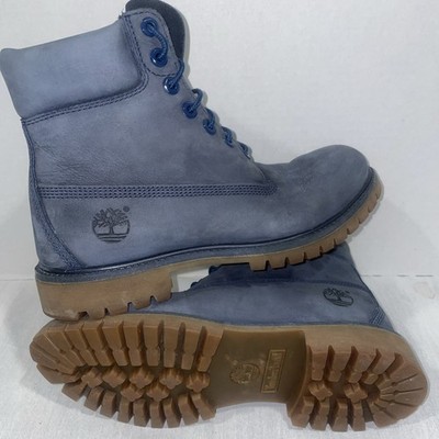 Timberland 6 Inch Premium Dark navy/blueGum Mens Boot Waterproof Combat
