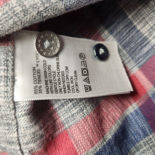 Tommy Bahama Shirt Canyon Beach Bonfire Flannel Long Sleeve Shirt Mens Sz XL - Picture 7 of 7