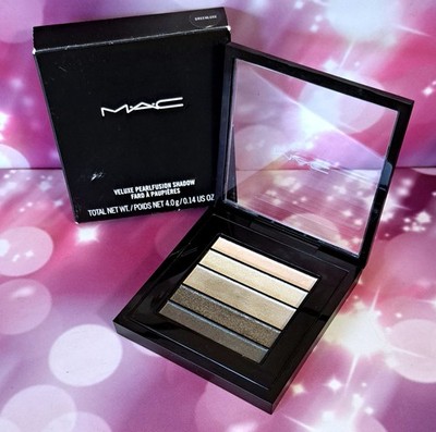 NEW IN BOX MAC Veluxe Pearlfusion Shadow eyeshadow palette Greenluxe
