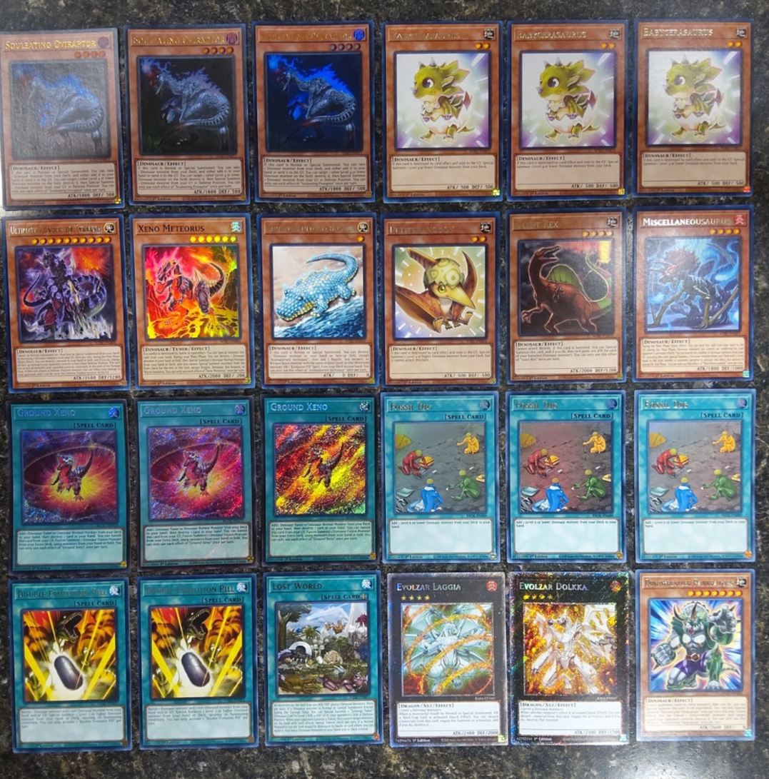 Dinosaur DECK CORE Ground Xeno Souleating Oviraptor Dinowrestler
