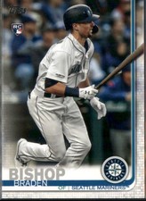 Braden Bishop 2019 Topps Update Seattle Mariners #US125