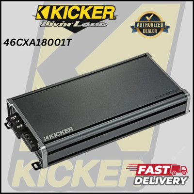 KICKER 46CXA18001t / 1800 WATT RMS MONO AMPLIFIER / 3,600W MAX   **NEW**