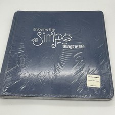 Creative Memories PicFolio Photo Album Enjoying the Simple Things in Life 13x14"