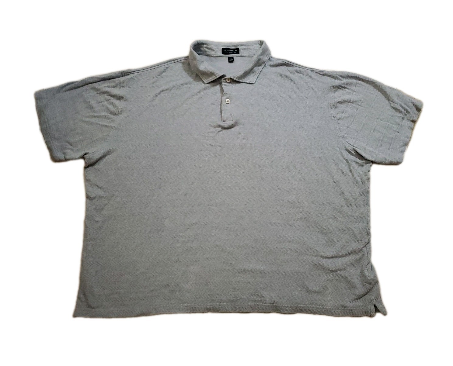 Peter Millar Polo Light Blue Pattern Size XXL - image 1