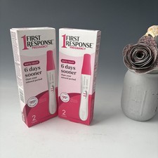 4 Tests First Response Pregnancy Test 6 Days Sooner Exp 9/27