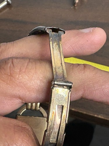 Vintage Bulova American Eagle Wrist watch 17 Jewel Movement *NOT WORKING* AS-IS - Picture 7 of 18