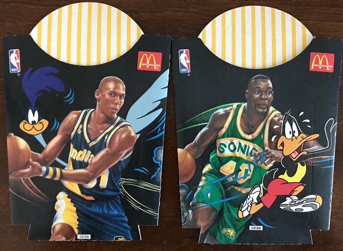 1995 McDonalds NBA/Looney Tunes Complete Set (7) Fry Boxes 1995 McDonalds NBA/Looney Tunes Complete Set (7) Fry Boxes
