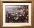 Thomas Kinkade "San Francisco, Lombard Street" New Custom Framed Art
