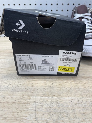 Converse Men's Chuck Taylor All Star High Top A04543F Brown Eternal Earth Sz 10 - Picture 7 of 19