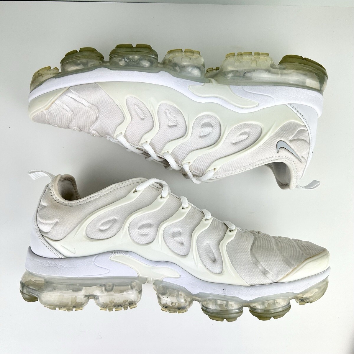 Nike Air Vapormax Plus Shoes Mens 11 Pure Platinum White 