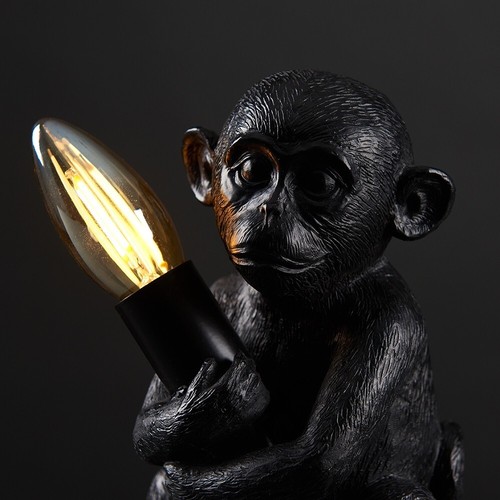 Monkey Animal Table Lamp Light Modern 21CM Desk Bedroom Living Room Lighting - Picture 5 of 20