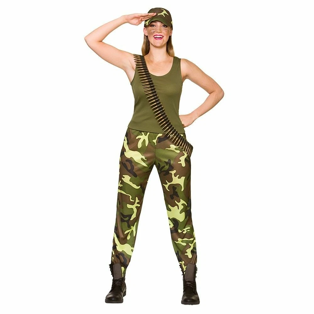 Army girl fancy dress sale