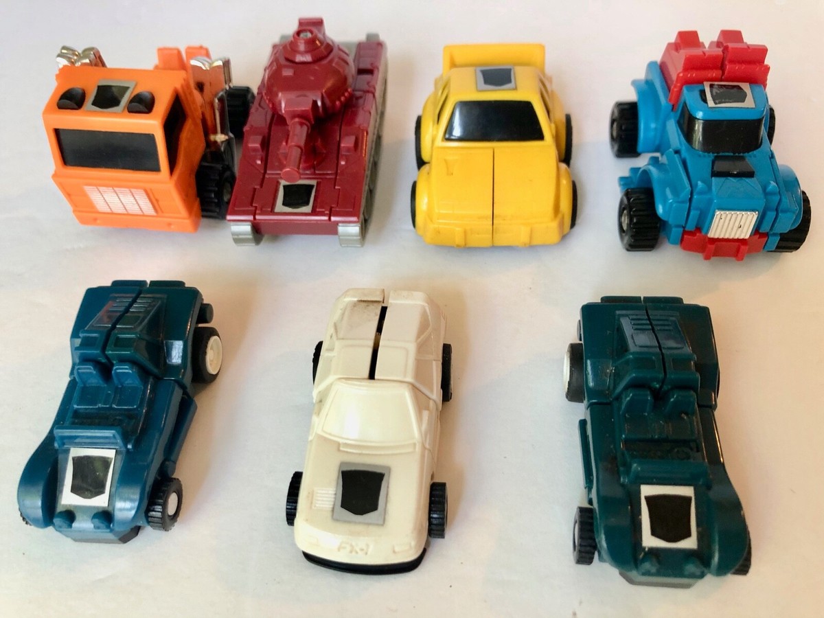 VINTAGE 7pc LOT TAKARA TRANSFORMERS~G1 1st SERIES 1984-1985 VINTAGE 7pc LOT TAKARA TRANSFORMERS~G1 1st SERIES 1984-1985