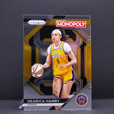 2024 Panini WNBA Monopoly Prizm DEARICA HAMBY Insert #WNBA23 Los Angeles Sparks