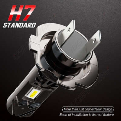 H7 LED Headlight Motorcycle FOR Kawasaki ninja 250 300 650 ZX6R
