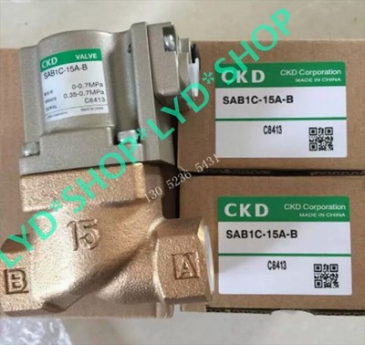 1pcs CKD solenoid valve SAB1C-15A-B #A6-4