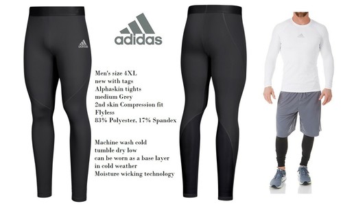 Adidas men's big \u0026 tall 4XL Alphaskin 