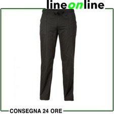 Pantaloni cuoco Giblor’s Alan nero art. 125/N
