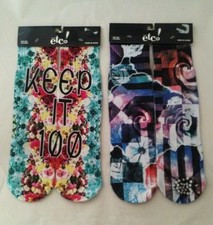 LOT OF 2 NWT Unisex Rue21 Etc KEEP IT 100 Sublimation Socks One Size KG