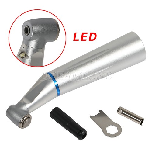 Dental optic fiber led light Contra Angle Handpiece Inner Water Slow speed YH - Imagen 11 de 14