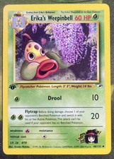 1st Edition Erika’s Weepinbell 48/132 - Gym Heroes - Near Mint on eBay