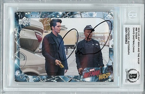 2018 -ANT-MAN- DAVID DASTMALCHIAN BECKETT Signed/Autograph/Auto MCU Movie Card