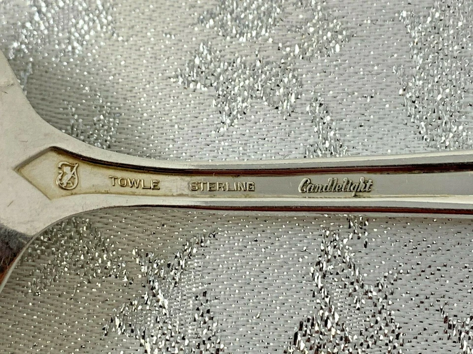 Towle Sterling Silver CANDLELIGHT Silverware CHOICE Flatware NO MONOGRAM 19-1551 - Image 2 of 2