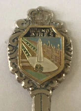 Buenos Aires Vintage Souvenir Spoon Collectible