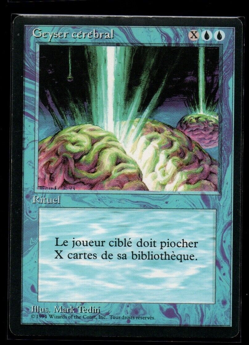 【FBB】MTG Braingeyser イタリア語 FBB】MTG Braingeyser イタリア語 - メルカリ