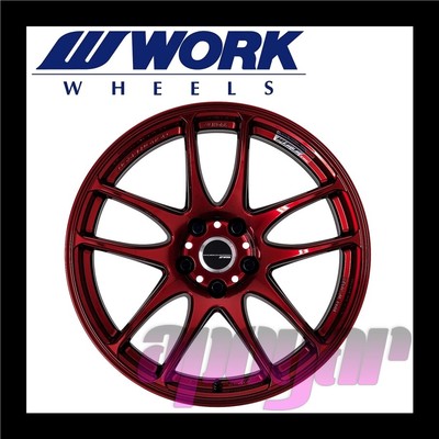WORK EMOTION CR Kiwami Kurenai SPEC WHEEL (1pcs) 17 inch 7.0J 47 
