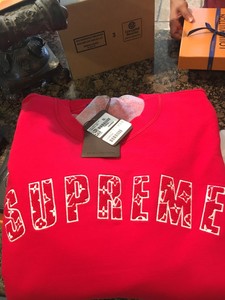 supreme x Louis Vuitton crew neck sweater | eBay