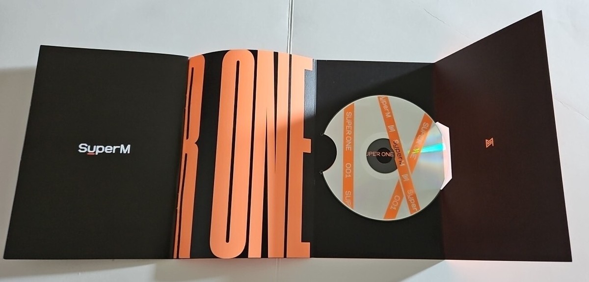 SuperM The 1st Album: Super One CD Exclusive Like New Box
