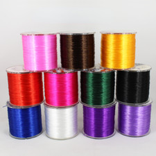 300m Jewelry Flat Elastic String Multicolor Material for Handmade Bracelet Gift
