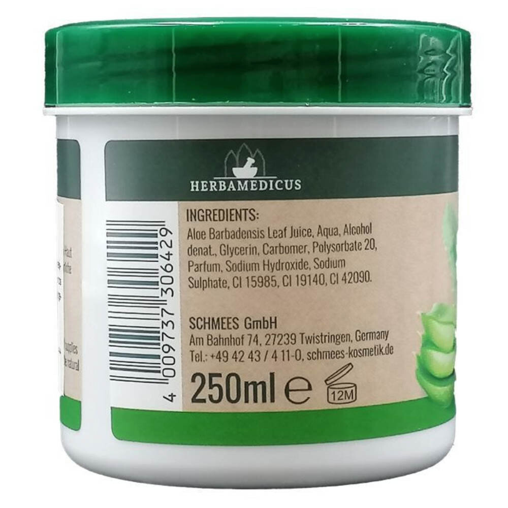 Herbamedicus Aloe Vera Balm Vegan Gel for Skin Irritations Burns Insect  Bites x4